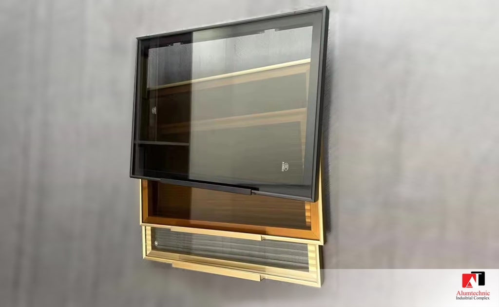 درب فریم لس کابینت